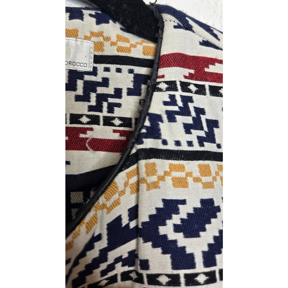 Zara Multicolor Patterned Blazer - Picture 4 of 12